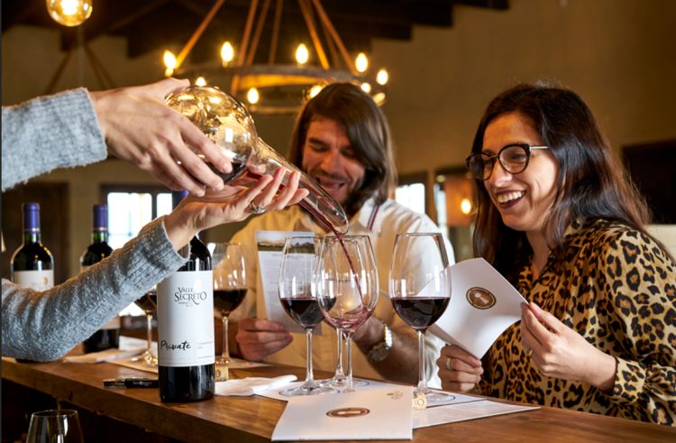 La campaña reúne experiencias que van desde talleres de arte para niños caminatas guiadas por viñedos ecoaventuras y picnic en la naturaleza. Foto Enoturismo Chile