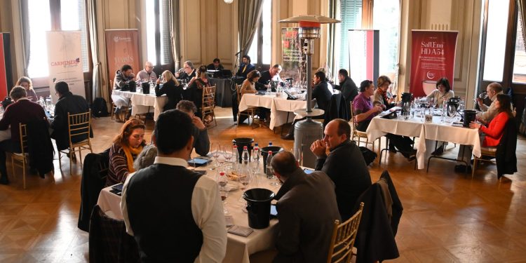 Carmenère al Mundo, certamen que nace en 2006, que se realiza cada dos años para celebrar el vino chileno a través de la variedad emblemática. Foto ANIAE.