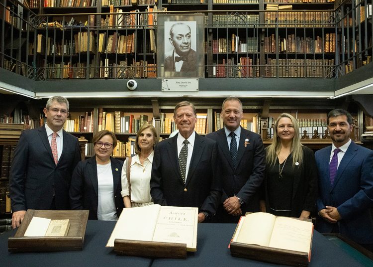 Portrait of Aurelio Montes in the Chamber of Deputies of Chile