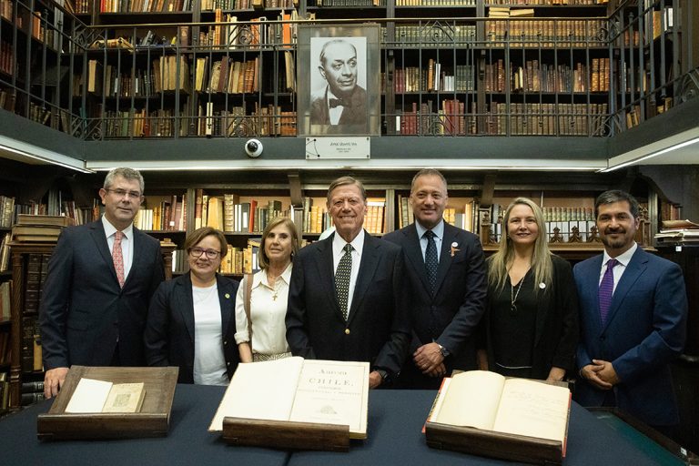 Restrato de Aurelio Montes en la Cámara de Diputados de Chile