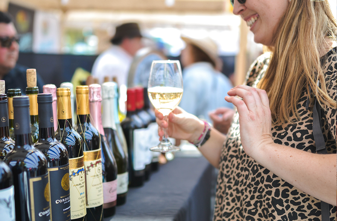 La XXXVII Fiesta de la Vendimia Curicó 2026 tendrá un gran espacio cultural gastronómico y artesanal destacando a la gran Plaza del Vino. Foto Miguel Torres Chile.