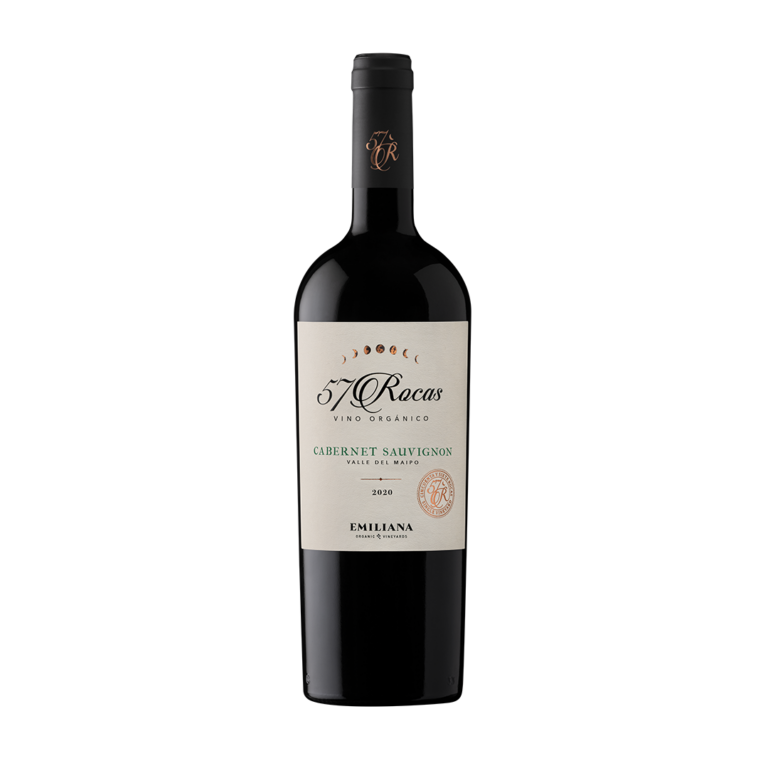 57 rocas cabernet sauvignon viñedos orgánicos emiliana foto cedida de chile al paladar | noticias del vino en chile 57 Rocas Cabernet Sauvignon, Viñedos Orgánicos Emiliana. Foto: Cedida.
